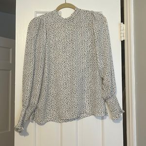 Women’s high neck blouse. Size small.